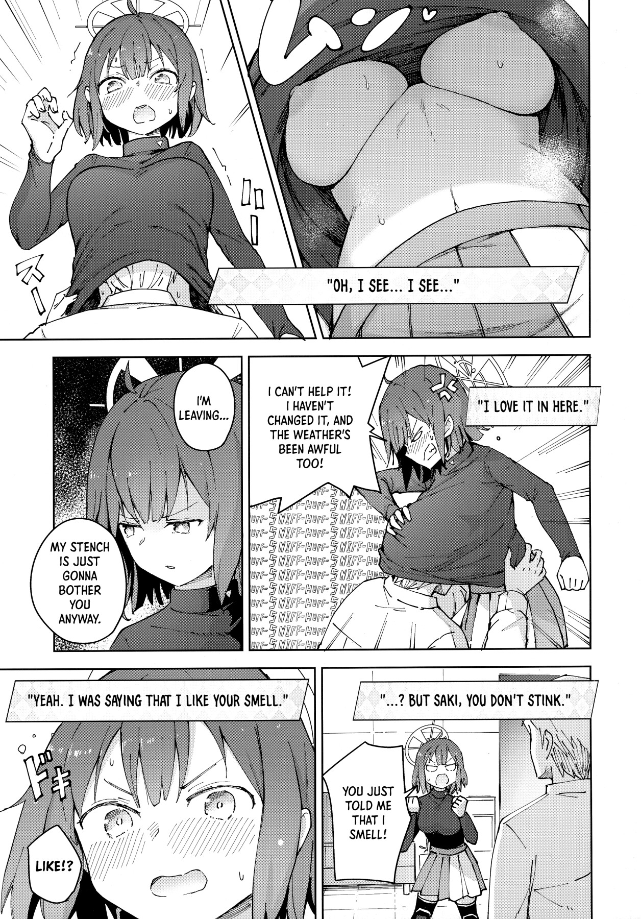 Hentai Manga Comic-That Time I Boned Saki While Getting a Nice Whiff of Her-Read-10